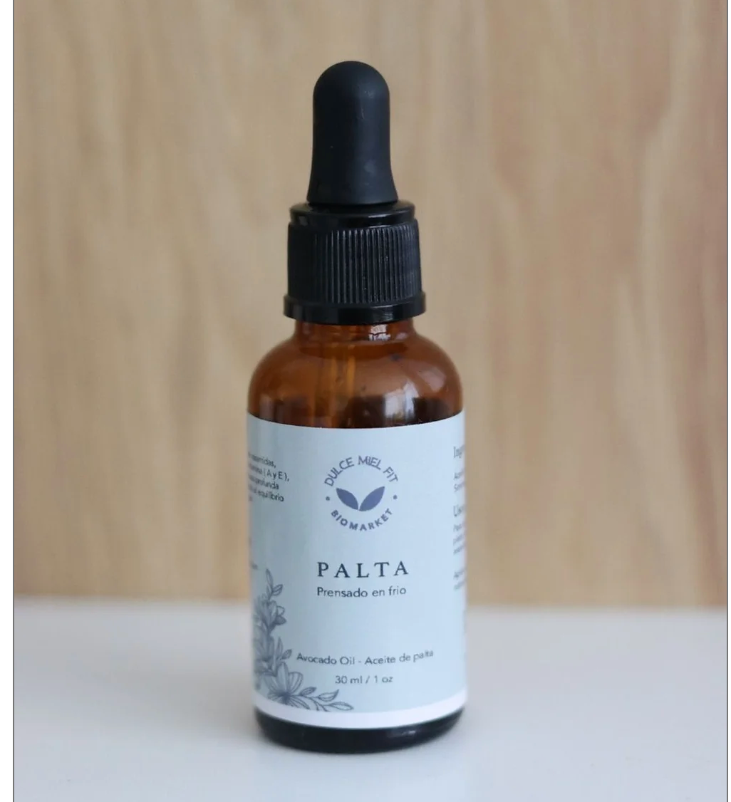 Aceite Vegetal de Palta 100% puro