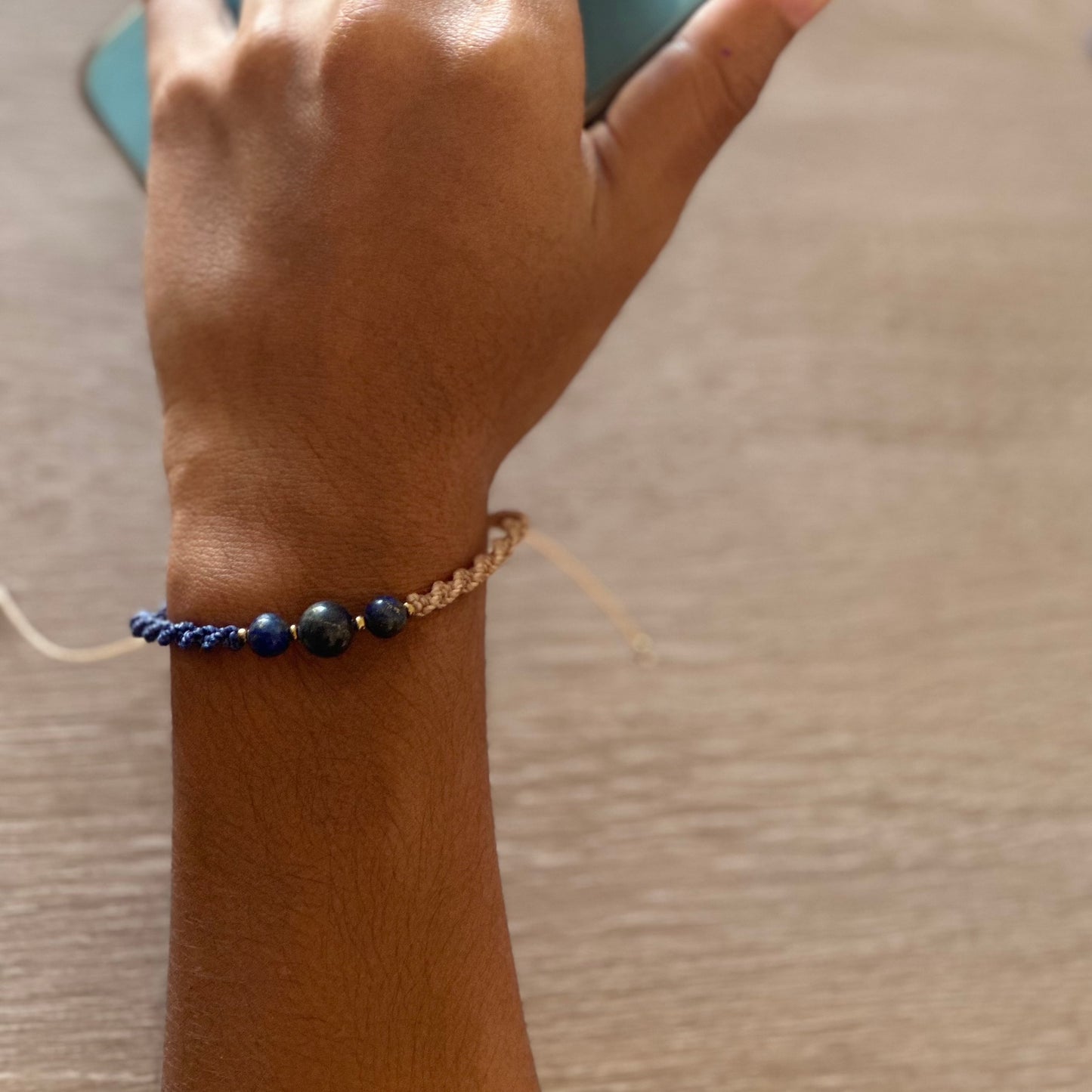 Pulsera lapislazuli