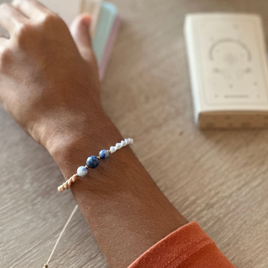 Pulsera sodalita